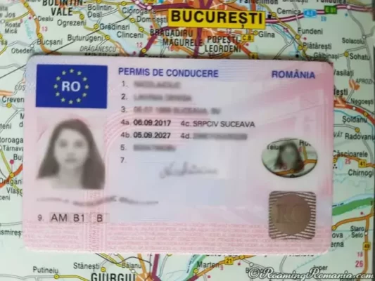 permis conduire roumain